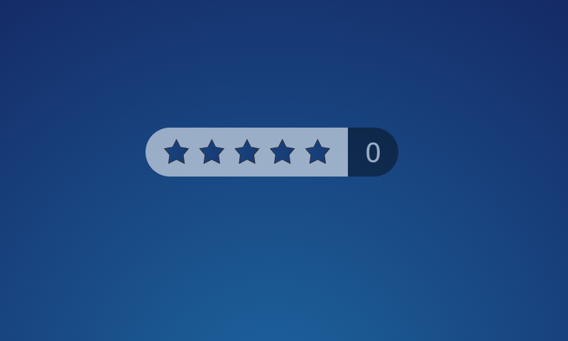 5 Star Rating Using HTML And CSS Code