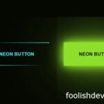 How to Create Neon Animation Light Button using HTML and CSS