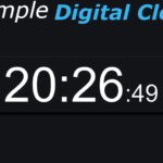 Build a Simple Digital Clock with JavaScript, HTML and CSS