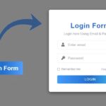 #1 Amazing Professional Popup Login Form using HTML