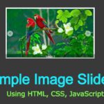 Create Image Slider Using HTML, CSS, and javaScript