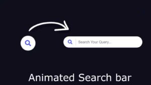 Read more about the article Awesome Animated Search bar using HTML & CSS