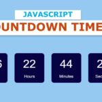 Simple Countdown Timer using JavaScript