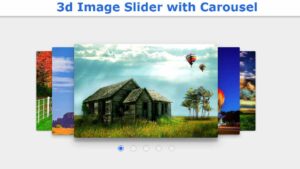 Read more about the article 3d Image Slider with Carousel using HTML & CSS