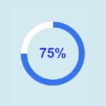 Circular Progress Bar using only HTML and CSS