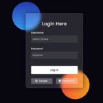 Glassmorphism Login Form in HTML & CSS (2021)