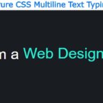 How To Create Text Typing Animation using HTML & CSS