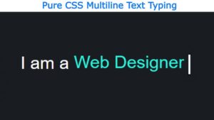 Read more about the article How To Create Text Typing Animation using HTML & CSS