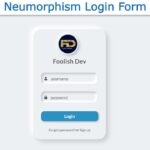 CSS Neumorphism Login Form with HTML & CSS
