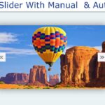 Responsive Image Slider With Manual Button & Auto-play