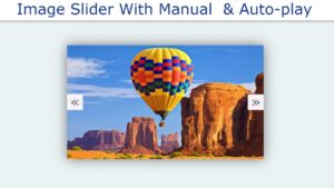 Read more about the article Responsive Image Slider With Manual Button & Auto-play