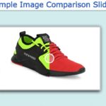 Image Comparison Slider using HTML, CSS and Javascript