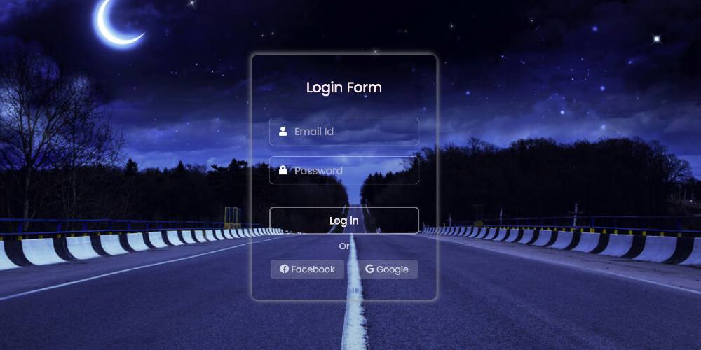 Transparent Login Form with HTML and CSS (Free Code ...