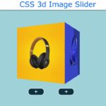 3d Image Slider using HTML and CSS