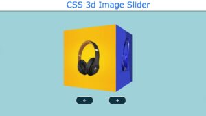 Read more about the article 3d Image Slider using HTML and CSS