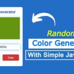 Random Color Generator with JavaScript & CSS