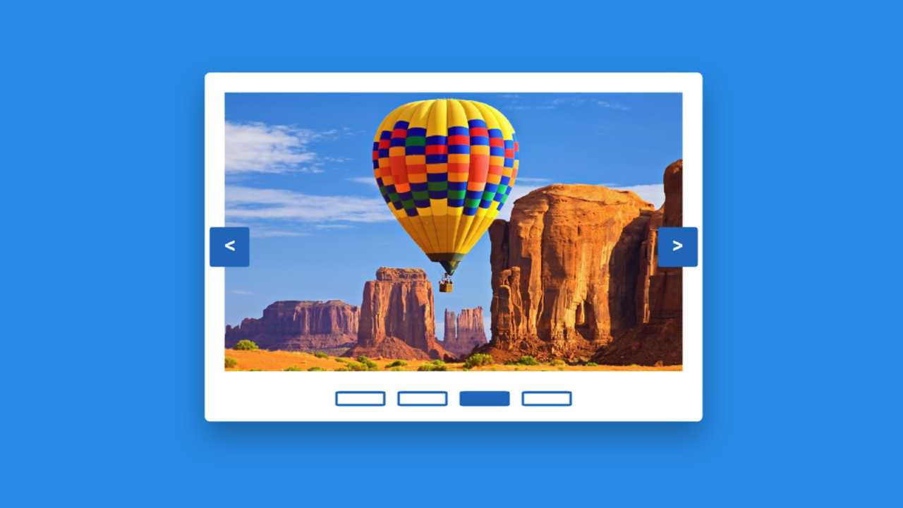 How to Create Image Slider in HTML & CSS