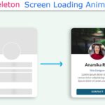 Skeleton Screen Loading Animation using HTML & CSS