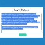 How to Create JavaScript Copy to Clipboard