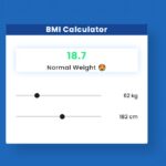 BMI Calculator using Javascript, HTML & CSS