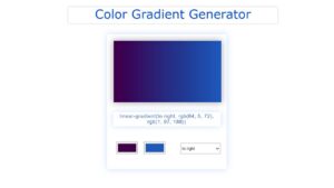 Read more about the article Gradient Color Generator using JavaScript (Free Code)