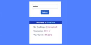 Read more about the article Simple Weather App using JavaScript – Free Source Code