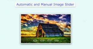 Read more about the article Automatic and Manual Image Slider in HTML CSS