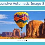 Responsive Automatic Image Slider in HTML