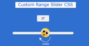 Read more about the article Custom Range Slider using HTML CSS & JavaScript