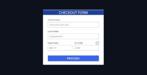 Read more about the article Responsive Checkout Form using HTML CSS (Free Code)