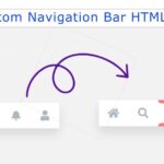 How To Create a Bottom Navigation Bar HTML CSS