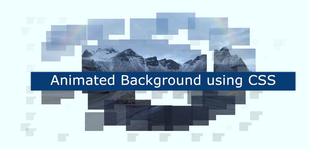 How to Create Animated Background using CSS 