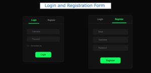 Read more about the article Login and Registration Form Using HTML CSS JavaScript