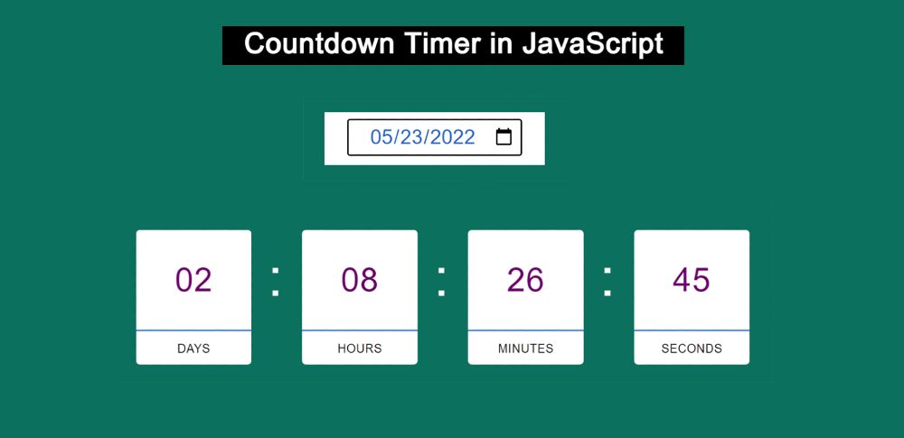 to Create a Countdown Timer with JavaScript -