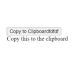 How To Copy Text To Clipboard In React JS (Free Code)