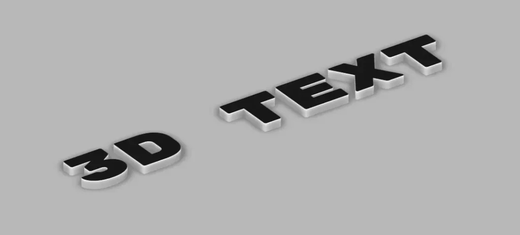 CSS Only 3D Text Animation Effects