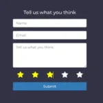 Simple Feedback Form in HTML CSS (Code + Demo)