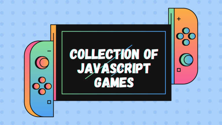 35+ Free JavaScript Games (Code+ Demo)