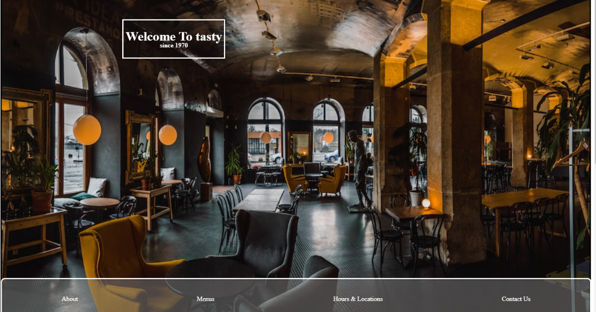 restaurant-website-using-html-and-css