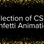 20+ Free CSS confetti animations (Code+ Demo)