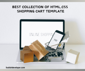 20+ Shopping Cart Template (Free code +Demo)
