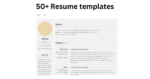 50+ Resume Templates using HTML (Free Code + demo)