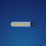 5 Star Rating Using HTML and CSS Code