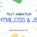 70+ CSS Text animation(Free Code+ Demo)