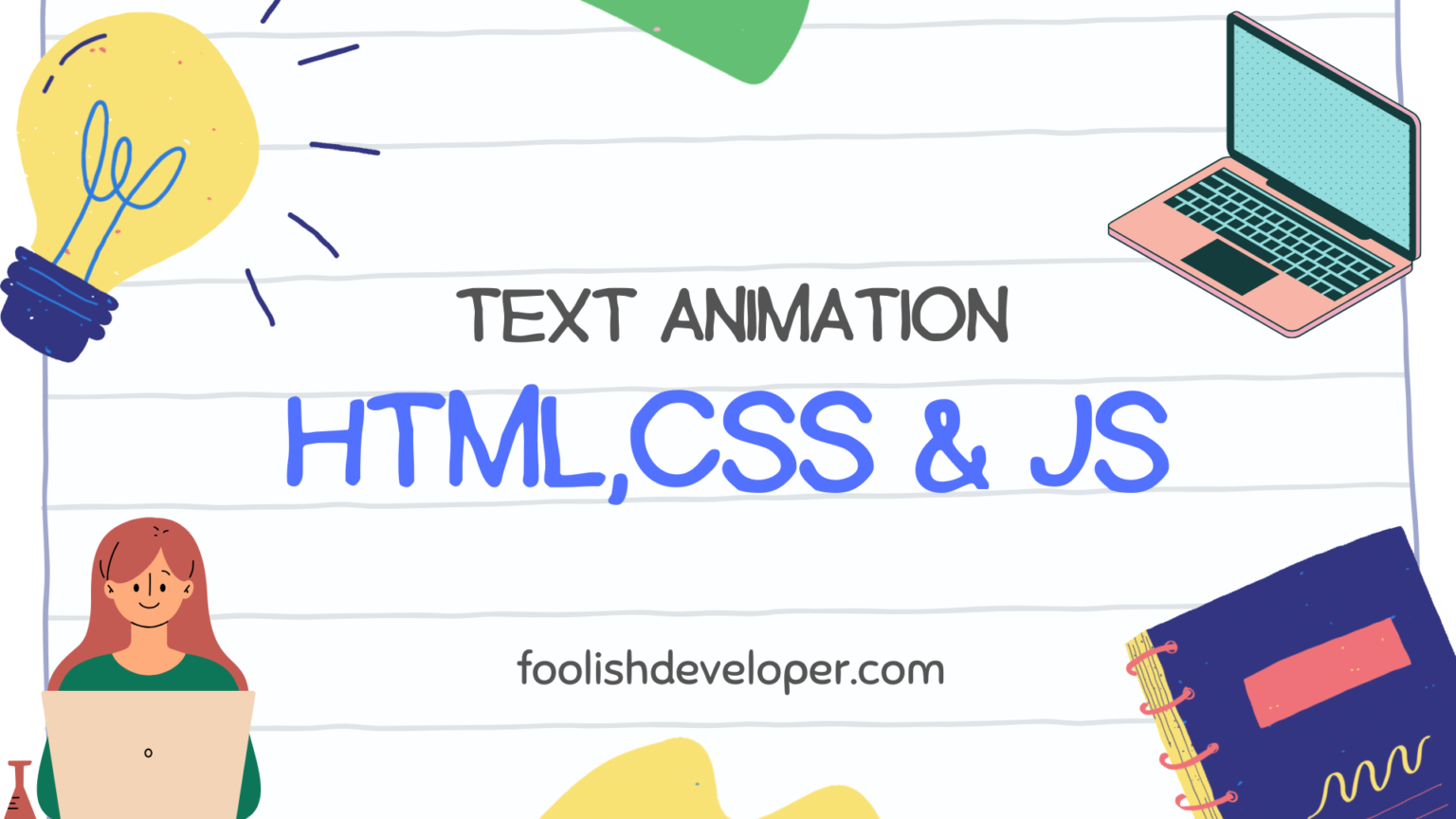 70 css text animation free code demo 