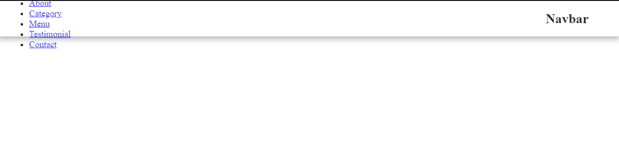 Responsive Navigation Bar Using HTML and CSS