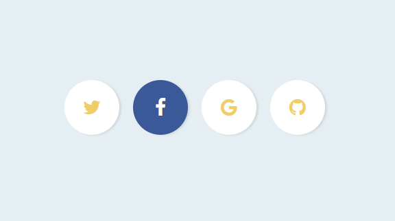 Share Button Using HTML and CSS