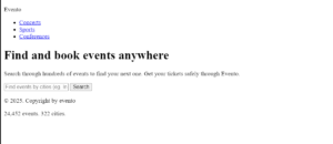 Welcome page using Html and Css
