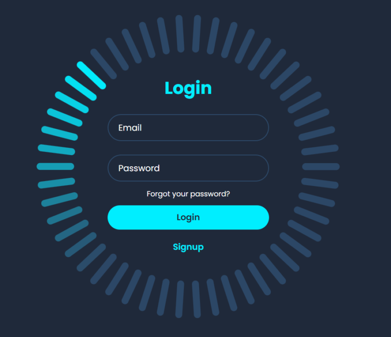 Login Page in HTML with CSS Code