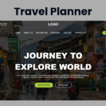 Travel Planner Website Using HTML, CSS and JavaScript